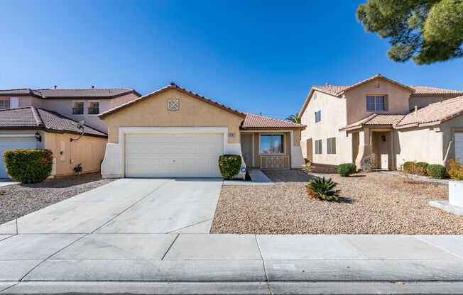 Charming 3-Bedroom Single-Story Home in North Las Vegas! AVAILABLE 10/1/25