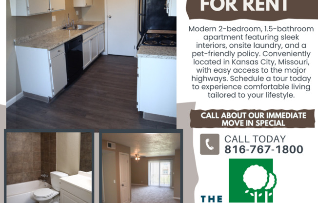 2 beds, 1.5 baths, 954 sqft, $1,155, Unit 9436C