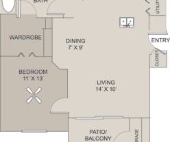 Partner-provided photo for $1280 unit