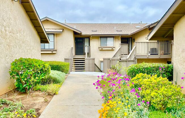Bright & Lovely Upstairs Condo Unit with Views Looking Out in the Desirable Pala Mesa Villas Community of Fallbrook!