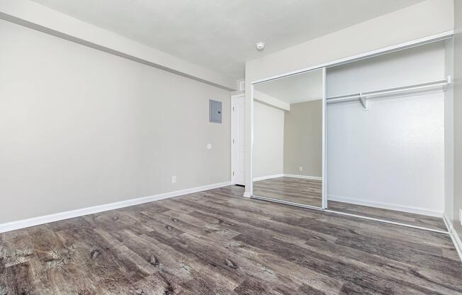 a large empty room
