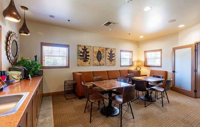 our apartments showcase a naturally well lit living room