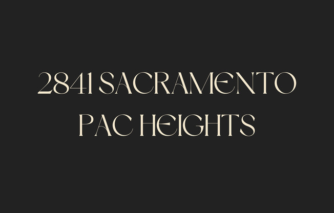2841 SACRAMENTO