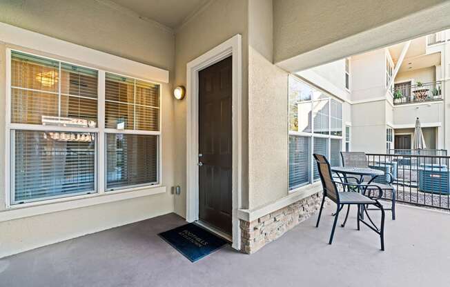 Foothills at Old Town Apartments balcony