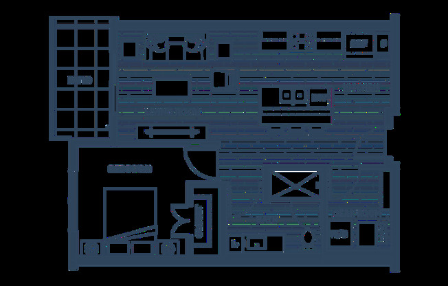1 bed, 1 bath, 688 sqft, $1,475, Unit 2213