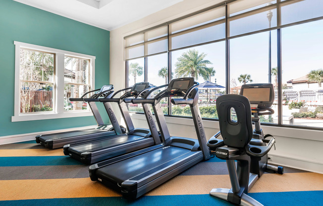 Citra at Windermere Interior | Fitness Center | Treadmills | Windows