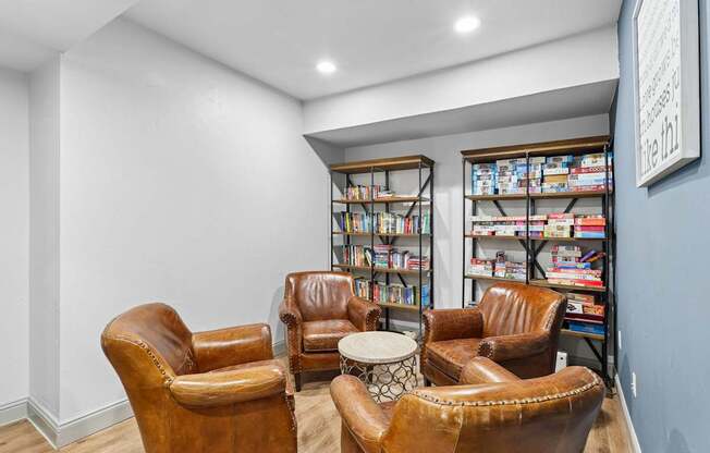 Encore at Buckingham apartment in Richardson, TX game room