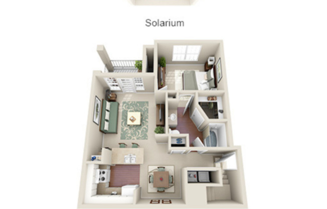 1 bed, 1 bath, 922 sqft, $1,277