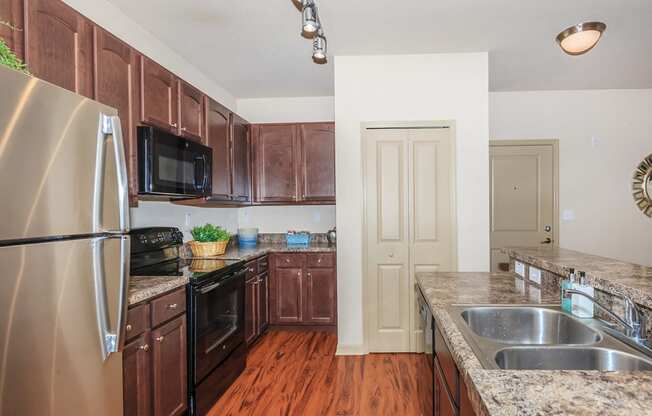 Kitchen at Riversong Apartments in Bradenton, FL
