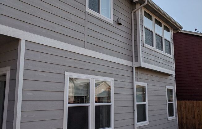 Open layout two-story home
