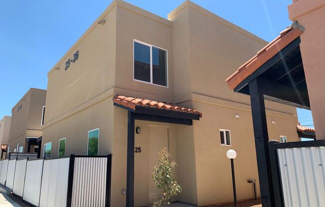 Luxurious Casitas de Café 1203 sq. ft. two-story 2 bedroom, 1 1/2 bath, townhome community