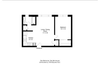 1 bed, 1 bath, 575 sqft, $1,450, Unit 309