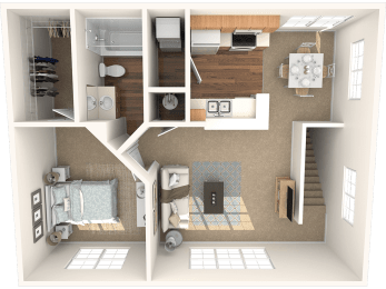 1 bed, 1 bath, 818 sqft, $1,600