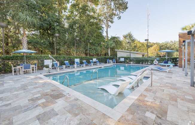 the swimming pool at the resort at longboat key club