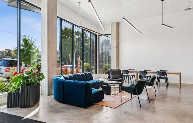 Analog PDX Apartments in Portland, Oregon Lounge Entrance