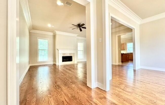 Spacious 4-Bedroom with Fireplace & Fenced Yard in Baton Rouge