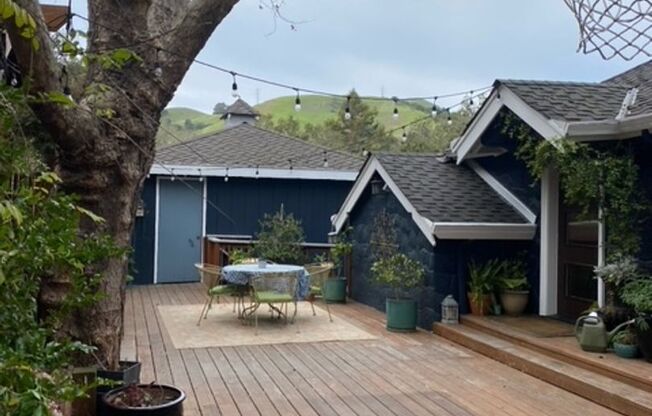 Spacious 2 story updated Orinda home with large bonus room and views!