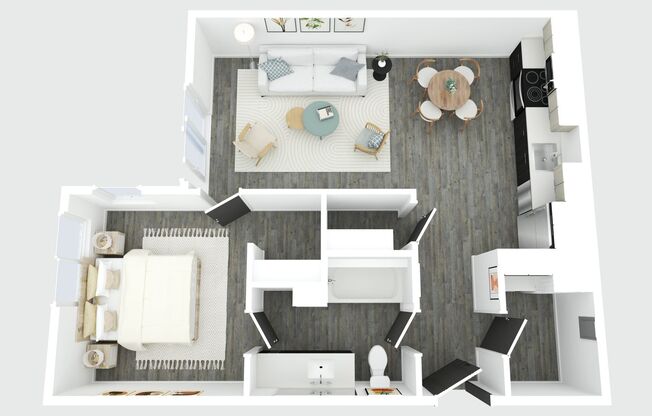 1 Bedroom & 1 Bedroom + Den at UC!