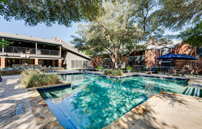 Relaxing Pool at Indian Creek Apartments, Texas