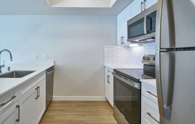 Kitchen with Stainless Steel Appliances