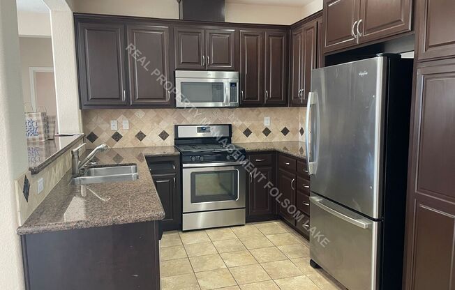 3 bedroom, 3 bathroom condo at The Rivage in Folsom!