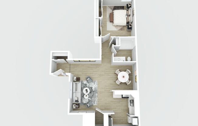 1 bed, 1 bath, 884 sqft, $1,199, Unit 808