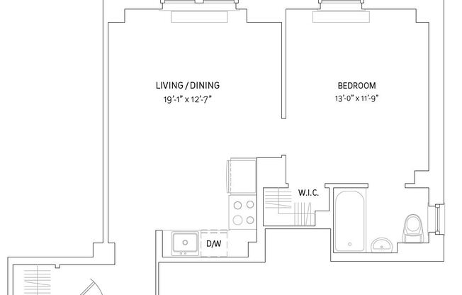 1 bed, 1 bath, $4,195, Unit 227