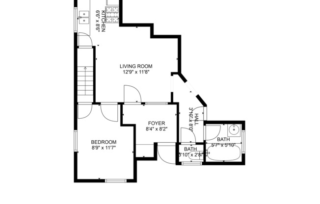 1 bed, 1 bath, 700 sqft, $1,120