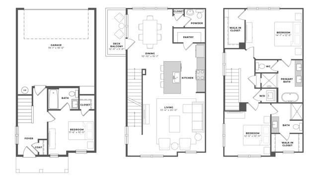 3 beds, 3.5 baths, 1,793 sqft, $3,818