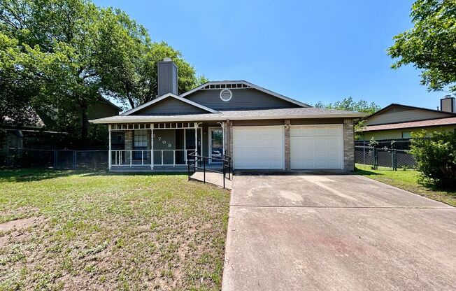 1709 Morning Quail 78758 | 3 Bed 2 Bath 2 Car Garage $2,225