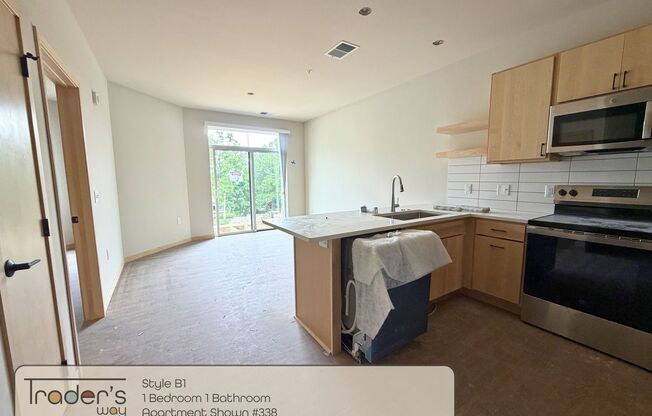 1 bed, 1 bath, 706 sqft, $2,050, Unit 338