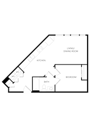 1 bed, 1 bath, 602 sqft, $1,325