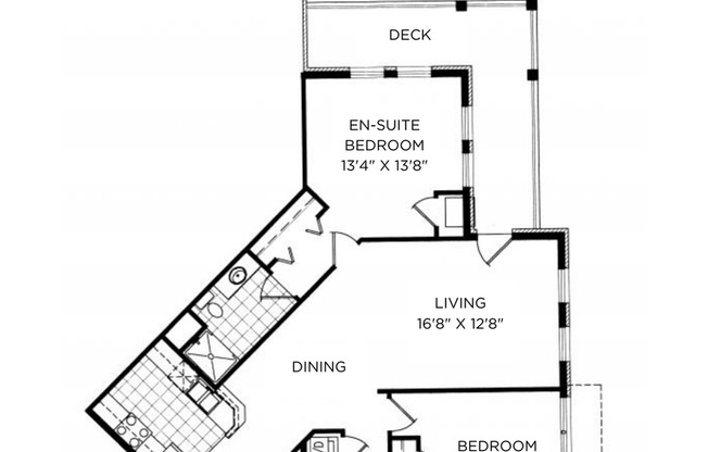 2 beds, 2 baths, 1,050 sqft, $1,845, Unit 1322-108