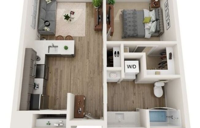 1 bed, 1 bath, 603 sqft, $1,465, Unit 139