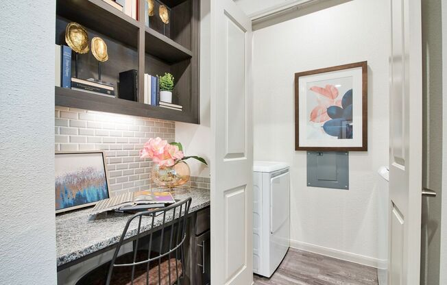 Fully Equipped Kitchen Includes Frost-Free Refrigerator, Electric Range, & Dishwasher at Seville at Clay Crossing, Katy, 77449