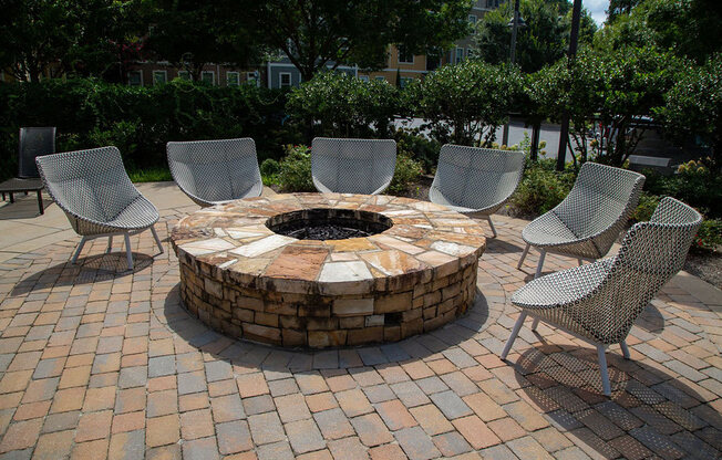 Woodstock West by Walton Apartment Homes  Outdoor Fire PIt at Woodstock West by Walton, Woodstock, GA