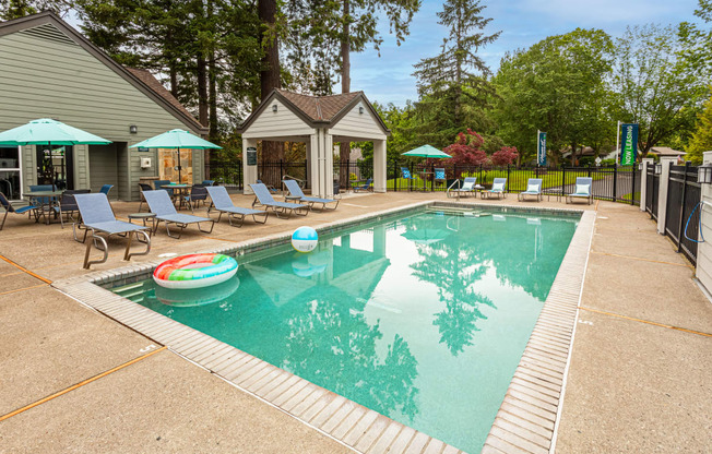 Poolside at Haven at Charbonneau