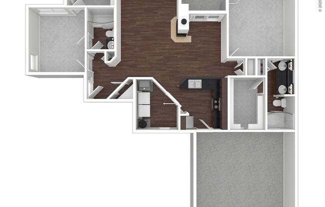 2 beds, 2 baths, 1,184 sqft, $1,759