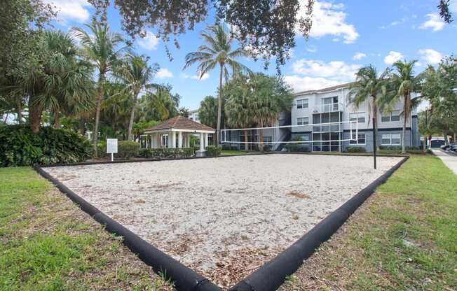 Outdoor Sand Volleyball Court at Verona at Boynton Beach Apartments in Boynton Beach, FL 33426