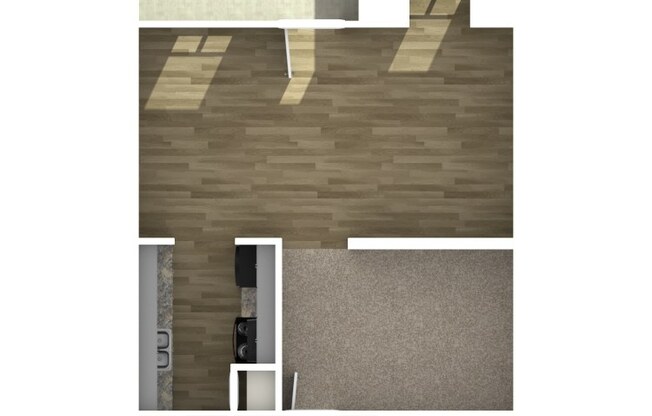 Studio, 1 bath, 525 sqft, $869