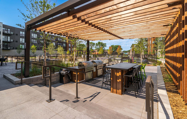Outdoor patio