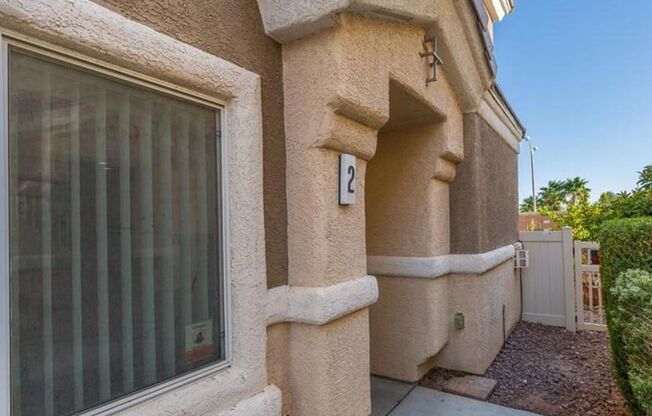 Well designed town home with attached garage.