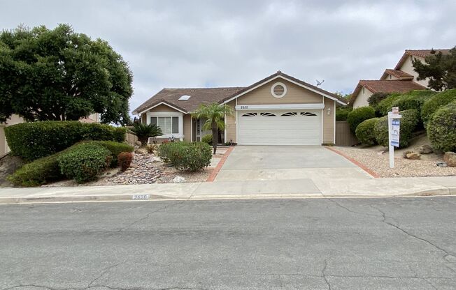 Lovely 3+BR Single-Story Carlsbad Home With AC & Skylights!!