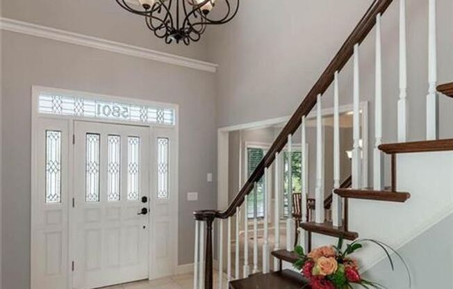 {5801} Spacious 2 Story Home in highly desirable area + Swimming Pool + Finished Lower Level