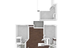 2 beds, 2 baths, 1,105 sqft, $3,411