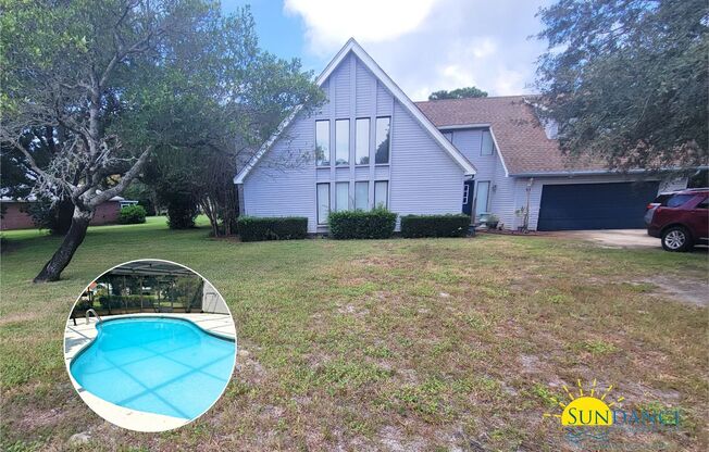 Nice large home in Destin located directly on the Indian Bayou Golf Course