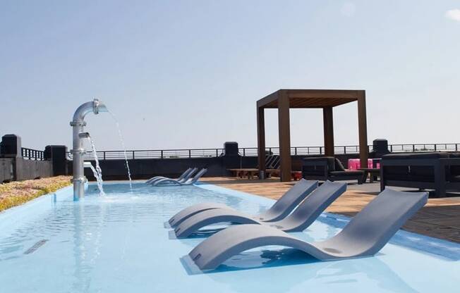 Rooftop Pool at Brim and Crown, Connecticut