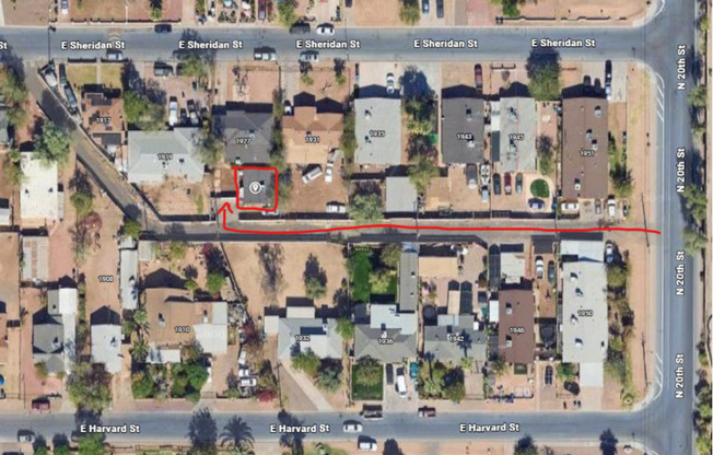 2Bed/1Bath House at AZ-51/Thomas Rd! -- NO HOA! FENCED-IN YARD!