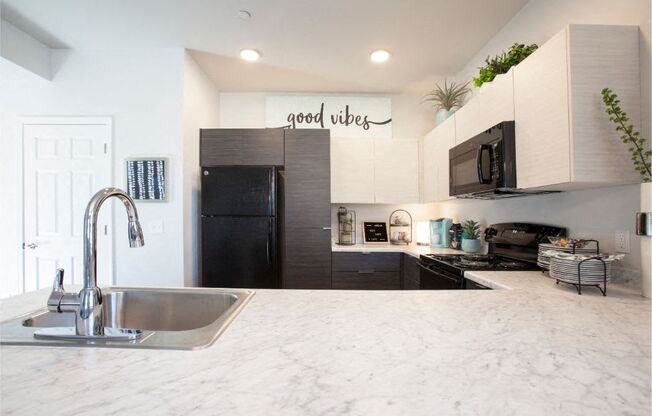 Kitchen at San Vicente Townhomes in Phoenix AZ