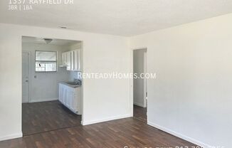 3 beds, 1 bath, $999